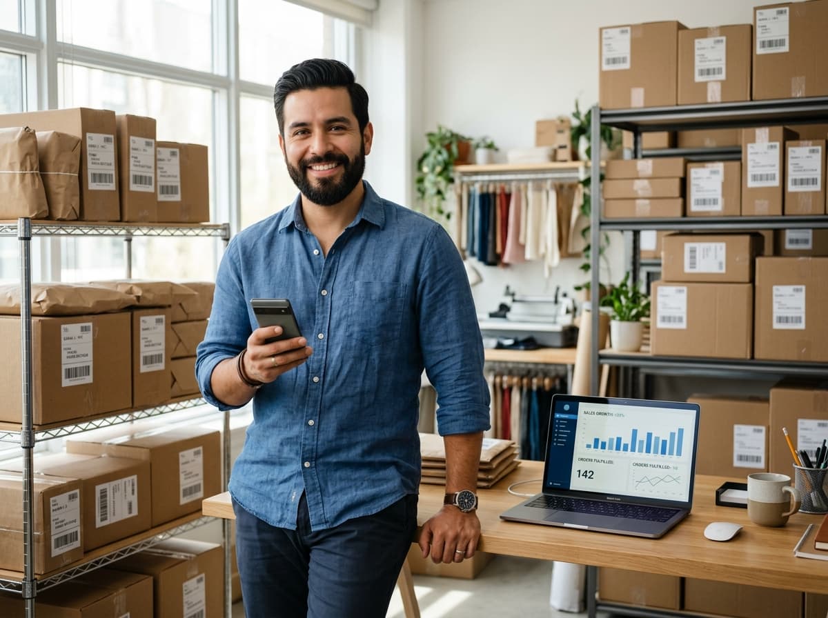 Emprendedor cerrando ventas por WhatsApp con el Método Cero Fugas